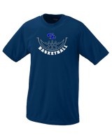 Clear Lake HS Outline - Performance T-Shirt