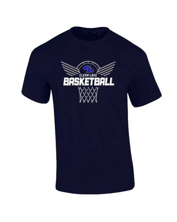 Clear Lake HS Nothing but Net - Cotton T-Shirt