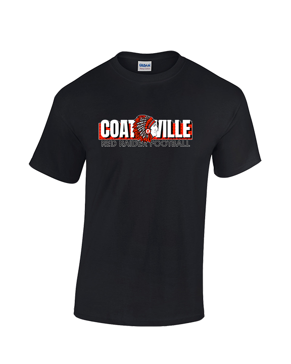 Coatesville HS Football Varsity Coatesville - Cotton T-Shirt