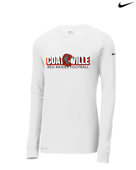 Coatesville HS Football Varsity Coatesville - Mens Nike Longsleeve