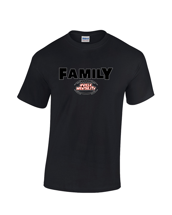 Coatesville HS Football Varsity Family - Cotton T-Shirt