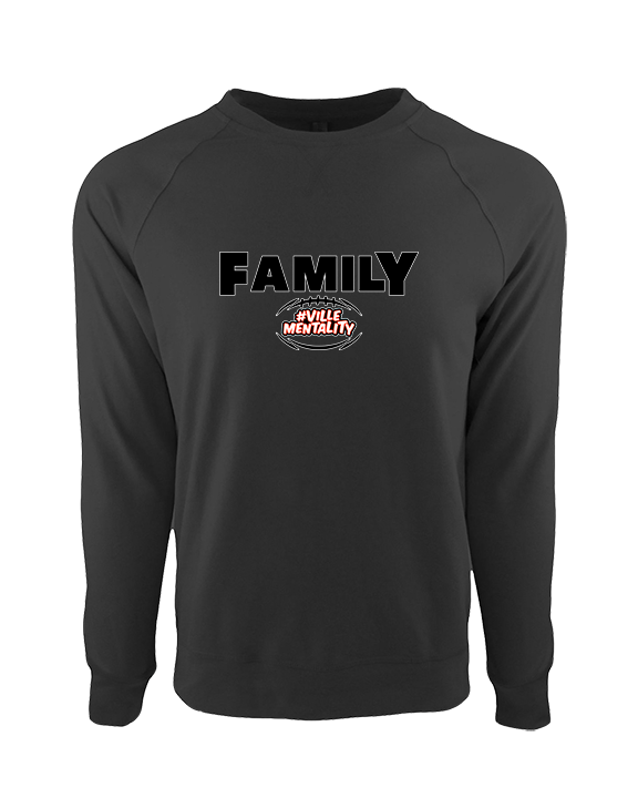 Coatesville HS Football Varsity Family - Crewneck Sweatshirt