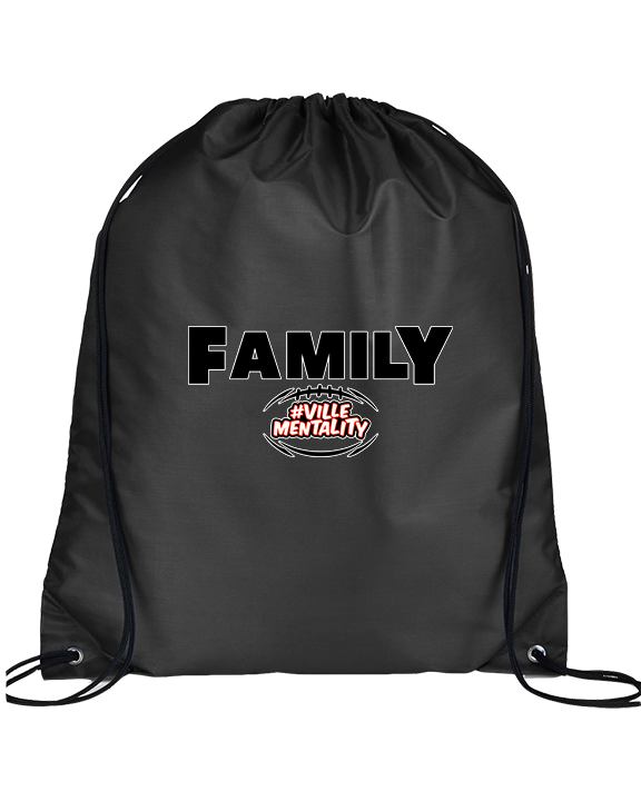 Coatesville HS Football Varsity Family - Drawstring Bag