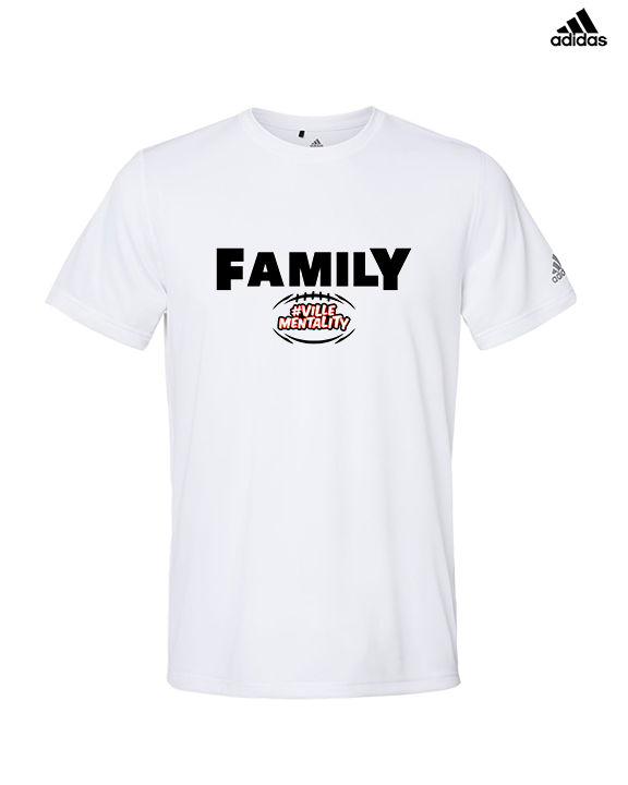 Coatesville HS Football Varsity Family - Mens Adidas Performance Shirt