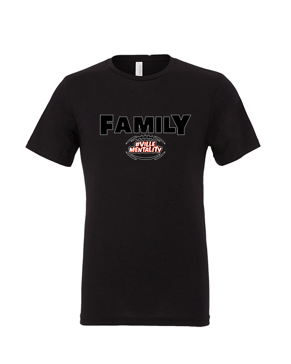 Coatesville HS Football Varsity Family - Tri-Blend Shirt