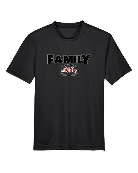 Coatesville HS Football Varsity Family - Youth Performance Shirt