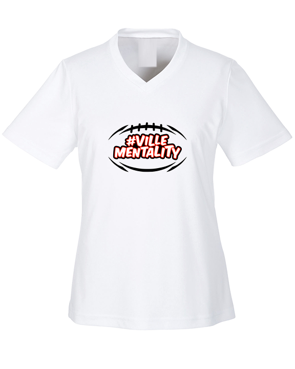 Coatesville HS Football Varsity Laces - Womens Performance Shirt