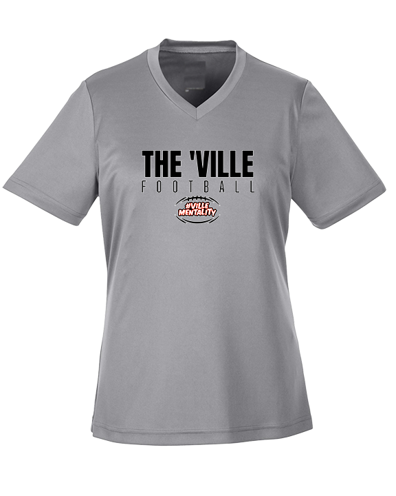 Coatesville HS Football Varsity The 'Ville - Womens Performance Shirt
