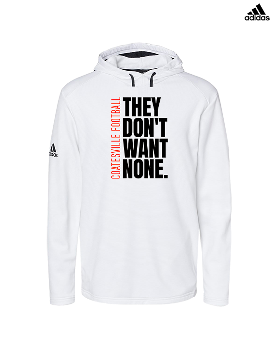 Coatesville HS Football Varsity They Don't Want None - Mens Adidas Hoodie