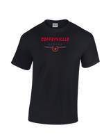 Coffeyville CC Football Design - Cotton T-Shirt
