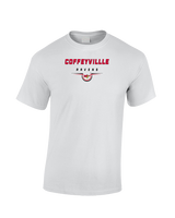 Coffeyville CC Football Design - Cotton T-Shirt