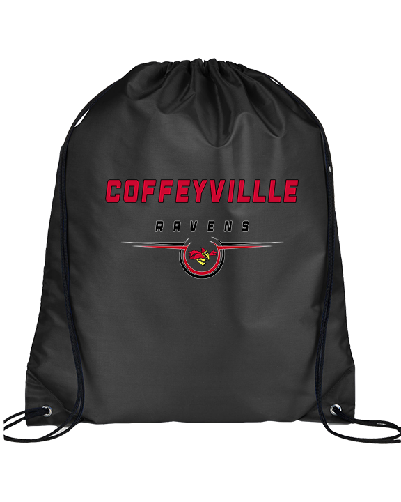 Coffeyville CC Football Design - Drawstring Bag