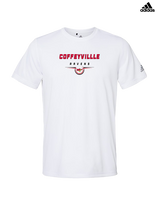 Coffeyville CC Football Design - Mens Adidas Performance Shirt