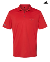 Coffeyville CC Football Design - Mens Adidas Polo