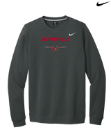 Coffeyville CC Football Design - Mens Nike Crewneck