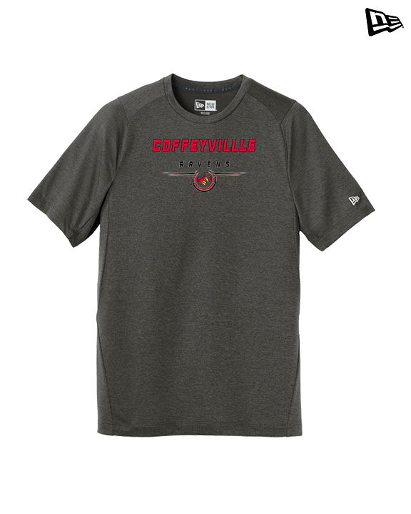 Coffeyville CC Football Design - New Era Performance Shirt