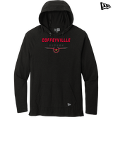 Coffeyville CC Football Design - New Era Tri-Blend Hoodie