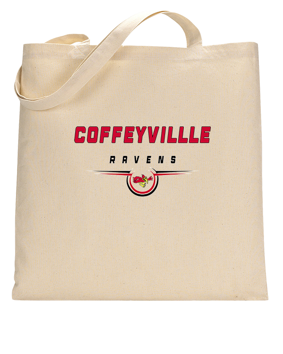 Coffeyville CC Football Design - Tote