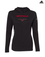 Coffeyville CC Football Design - Womens Adidas Hoodie