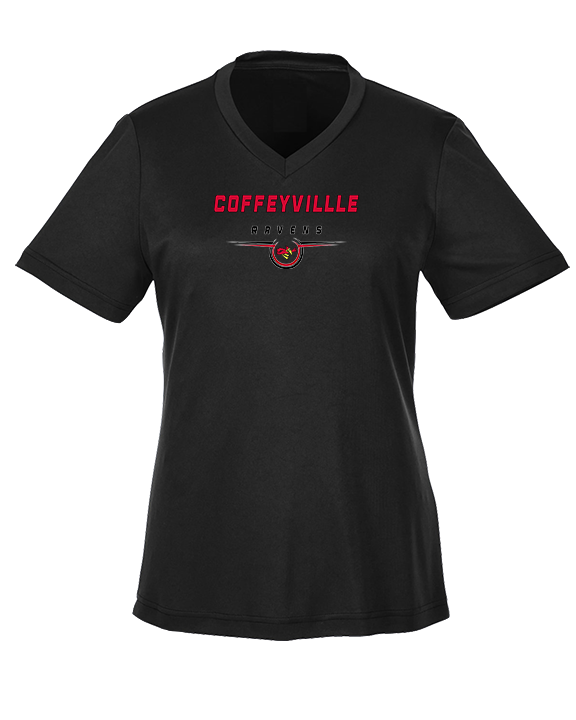 Coffeyville CC Football Design - Womens Performance Shirt