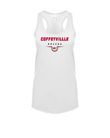 Coffeyville CC Football Design - Womens Tank Top