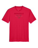 Coffeyville CC Football Design - Youth Performance Shirt