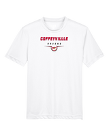 Coffeyville CC Football Design - Youth Performance Shirt