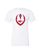 Coffeyville CC Football Full Football - Tri-Blend Shirt