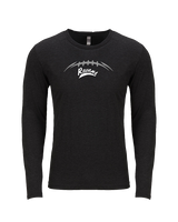 Coffeyville CC Football Laces - Tri-Blend Long Sleeve