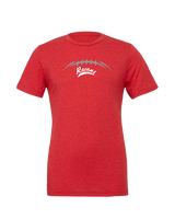 Coffeyville CC Football Laces - Tri-Blend Shirt