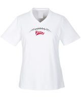 Coffeyville CC Football Laces - Womens Performance Shirt