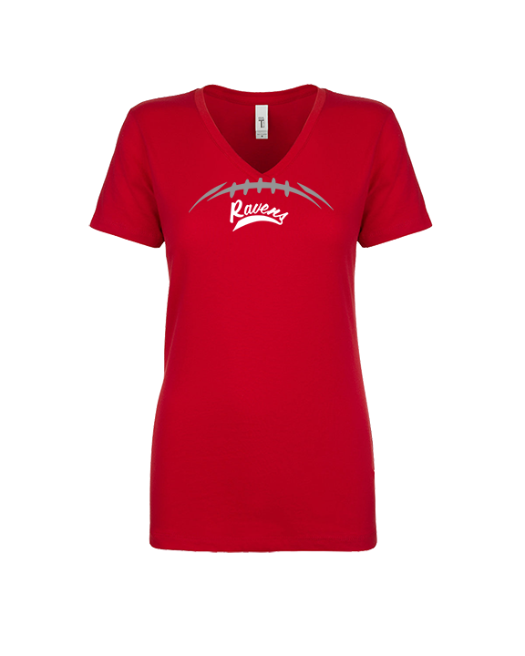 Coffeyville CC Football Laces - Womens Vneck