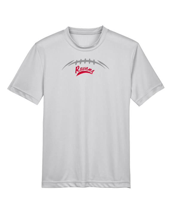 Coffeyville CC Football Laces - Youth Performance Shirt