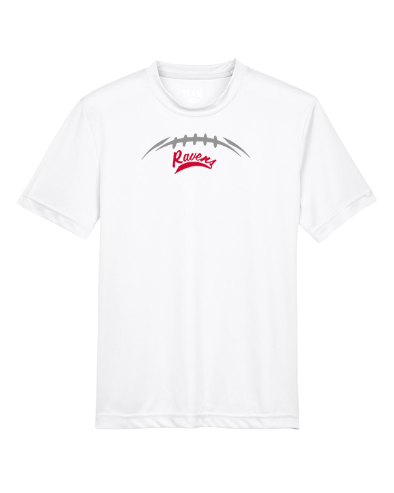 Coffeyville CC Football Laces - Youth Performance Shirt