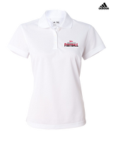 Coffeyville CC Football Logo Football - Adidas Womens Polo