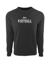 Coffeyville CC Football Logo Football - Crewneck Sweatshirt