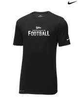 Coffeyville CC Football Logo Football - Mens Nike Cotton Poly Tee