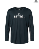 Coffeyville CC Football Logo Football - Mens Oakley Longsleeve