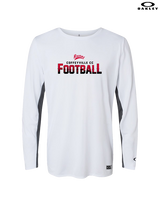 Coffeyville CC Football Logo Football - Mens Oakley Longsleeve