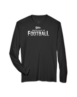 Coffeyville CC Football Logo Football - Performance Longsleeve