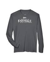 Coffeyville CC Football Logo Football - Performance Longsleeve