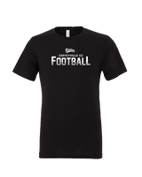 Coffeyville CC Football Logo Football - Tri-Blend Shirt