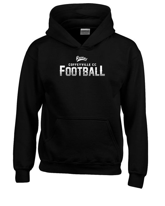 Coffeyville CC Football Logo Football - Unisex Hoodie