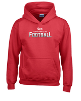 Coffeyville CC Football Logo Football - Unisex Hoodie