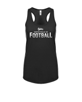 Coffeyville CC Football Logo Football - Womens Tank Top