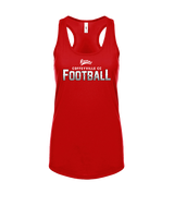 Coffeyville CC Football Logo Football - Womens Tank Top