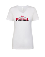 Coffeyville CC Football Logo Football - Womens Vneck