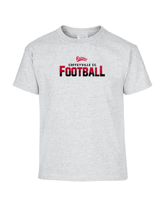 Coffeyville CC Football Logo Football - Youth Shirt