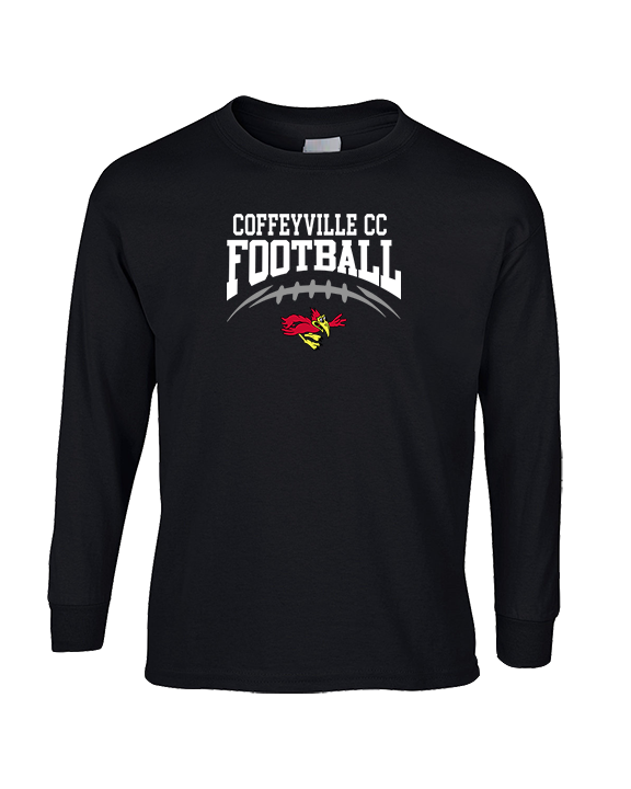 Coffeyville CC Football School Football - Cotton Longsleeve