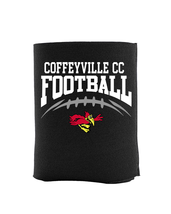 Coffeyville CC Football School Football - Koozie